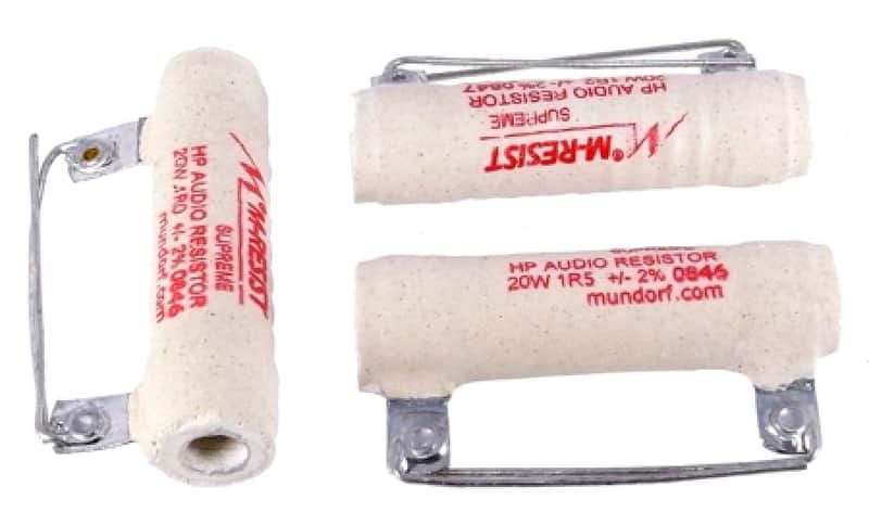 (2) Mundorf M-Resist Supreme 3.3 ohm Resistors 2026 - Pair - NEW image 1