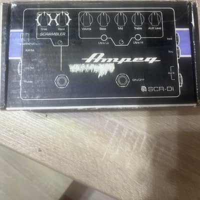 Ampeg SCR‑DI Bass DI Preamp with Scrambler Overdrive 2010s - Black image 5
