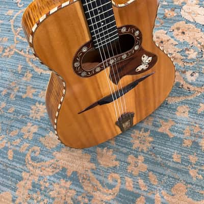 C. Patenotte Luthier Built Guitar, Mirecourt, France - Natural image 6