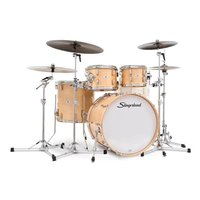 Slingerland Studio King 4pc Drum Set 22/10/12/16 Ventura Sand image 1