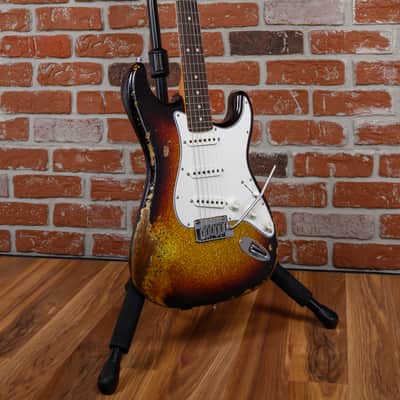 Fender Custom Shop SR25 Custom Deluxe Stratocaster Heavy Relic 3-Tone Sunburst Sparkle 2026 w/OHSC image 3