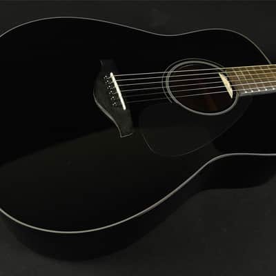 Yamaha FG800 Solid Top Acoustic Guitar - Black (584) image 2