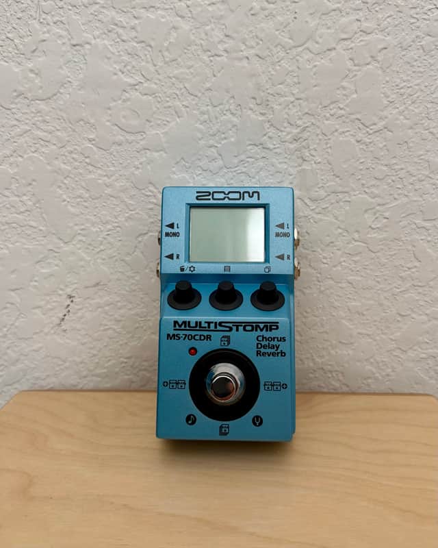 Zoom MS-70CDR MultiStomp - Blue