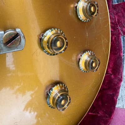 Gibson Les Paul Historic Custom Shop 57 R7 1957 Reissue Goldtop with Brazilian Fretboard 2003 - Goldtop image 4