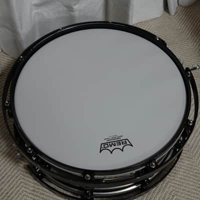 Kitano Takumi model 3mm thick Titanium w/ Titanium hoops snare drum 14x5.25 image 5