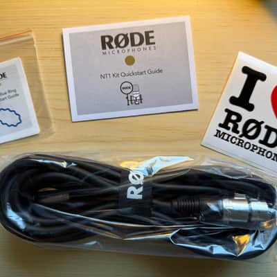 RODE NT-1 KIT with Shockmount and Pop Filter 2010s - Black image 11