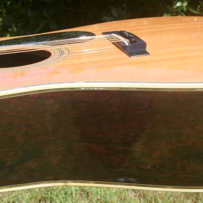 1972 Yairi YW-600 Dreadnought Guitar Jacaranda early time master piece Natural-Bargain Sale image 16