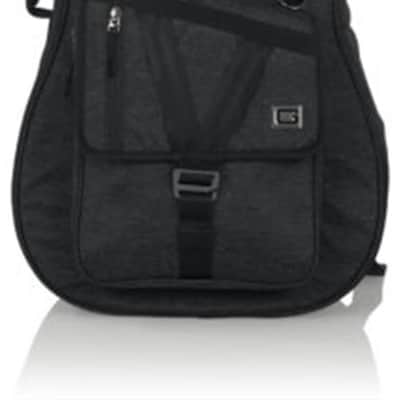 Gator Cases Transit Series Acoustic Guitar Bag, Charcoal image 1