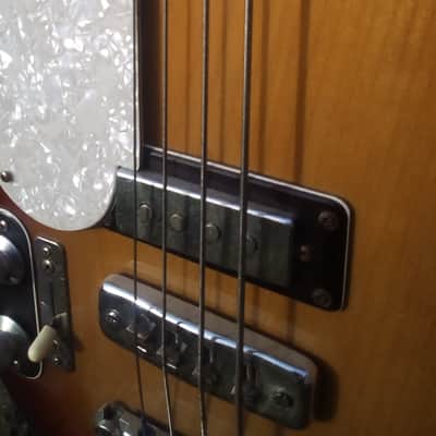 Vox Teardrop bass lefty  sunburst image 2