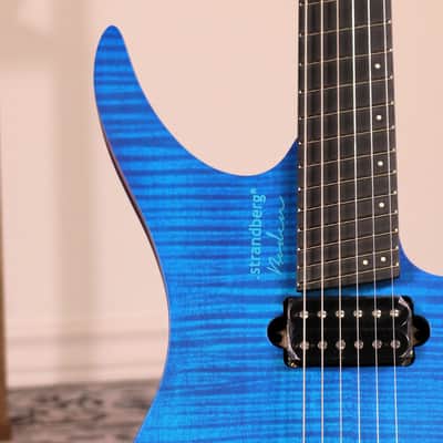 Strandberg Boden Prog NX6 - Ebonol Fingerboard, Deep Blue image 4