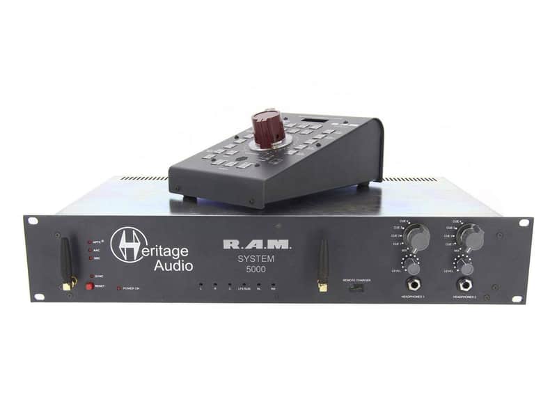 Heritage Audio RAM System 5000 5.1 Rackmount Monitoring System with Remote image 1