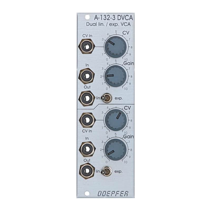 Doepfer A-132-3 DVCA DuaI Linear / Exponential VCA image 1