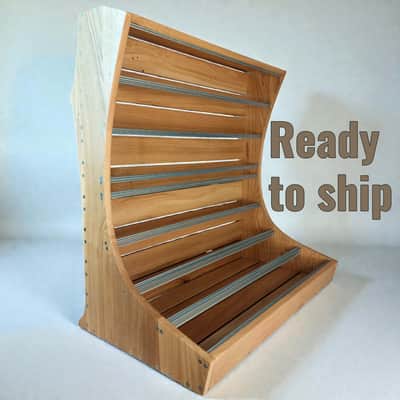 22U / 168hp Eurorack case MARIZILLA • Oak • Rails + Threaded strips / Unpowered image 1