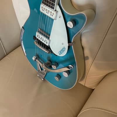 Gretsch Custom Shop Stephen Stern Masterbuilt '57 Duo Jet G6128-CS NOS Regal Turquoise 2022 - Nos Nitro image 3