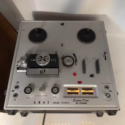 Akai X-150D Custom Deck Reel-to-Reel RTR Solid State – Tested Working – Studio Ready image 13