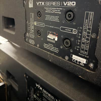JBL (12) JBL VTX-V20 LINE ARRAY W/ TRANSPORTCART AND CROWN AMPS 2018 image 5