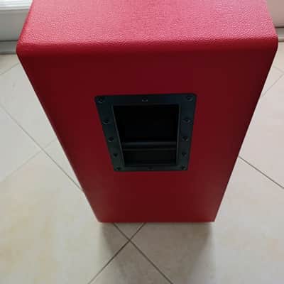 Friedman BE-412 4x12" Closed-Back Guitar Speaker Cabinet - JEL Bronco Red - 2023 image 4