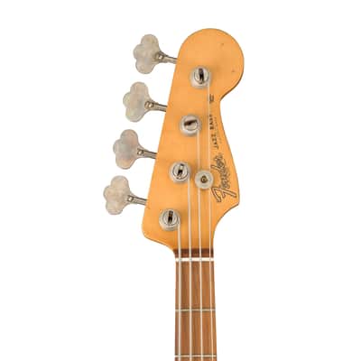 Fender 60th Anniversary Road Worn 60s Jazz Bass Guitar, 3-Colour Sunburst image 4