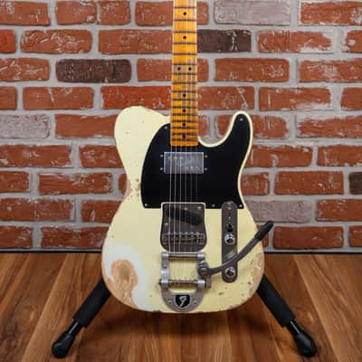 Fender Custom Shop SR25 CuNiFe Blackguard Telecaster Heavy Relic Tomatillo Green 2025 w/OHSC image 4