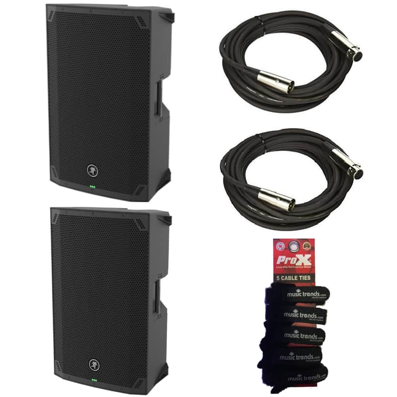 2x Mackie Thump15v4 15” Professional Powered Loudspeaker With Bluetooth + XLRs image 1