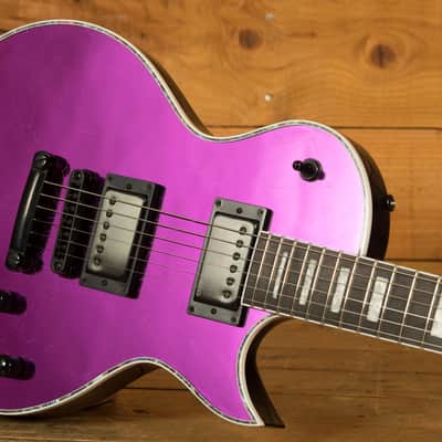 Jackson Marty Friedman Signature Pro Series MF-1 - Ebony - Purple Mirror image 5