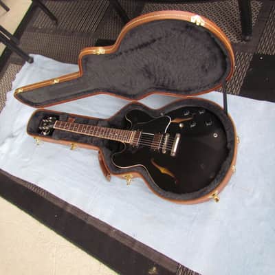 2018 Gibson ES-335 Dot Graphite Metallic Near Mint W/OHC & Case Candy Memphis 335 Dot Reissue COOL! image 1