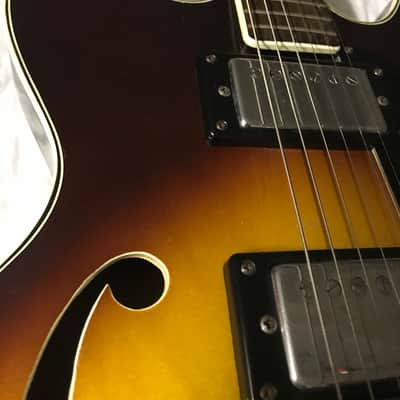 Ibanez Unbranded ES-335 Lawsuit Era Copy 1970s Sunburst image 5