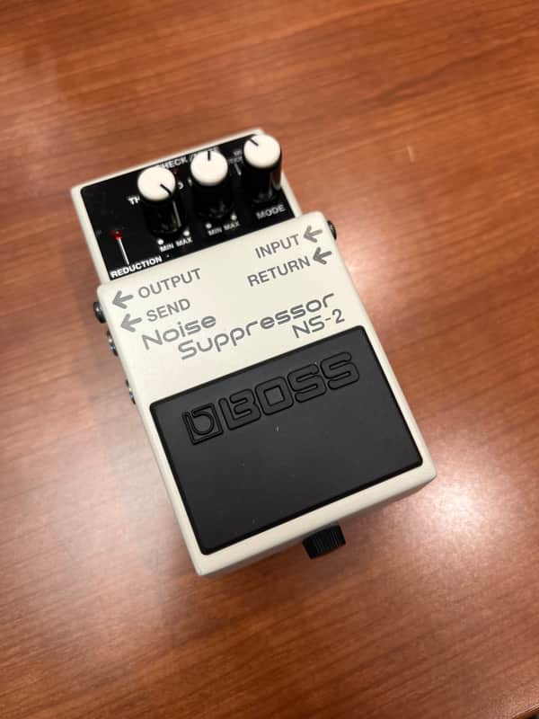 Boss NS-2 Noise Suppressor (Silver Label) 1989 - Present - White image 1