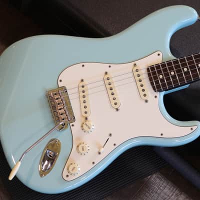 2017 Fender Limited Edition American Professional Stratocaster w/ RW Neck Electric Guitar Daphne Blue + COA OHSC image 3
