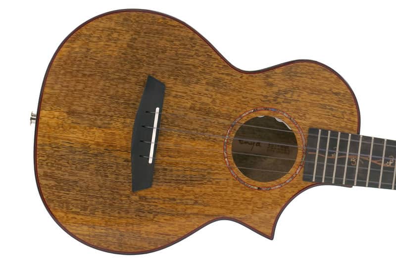 Enya EUT-MG6-EQ Solid Mango Tenor Ukulele With Pickup and Cutaway "LI HING" image 1