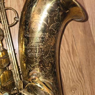 1937 Selmer Balanced Action Tenor Saxophone - DEMO Video image 12