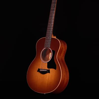 Taylor GS Mini-e, Acoustic Electric Guitar, Honey Sunburst Collection image 6