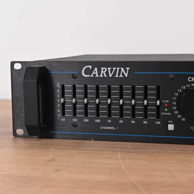 Carvin HT760M 2-Channel 750W Power Amplifier with EQ CG01FN3 image 4