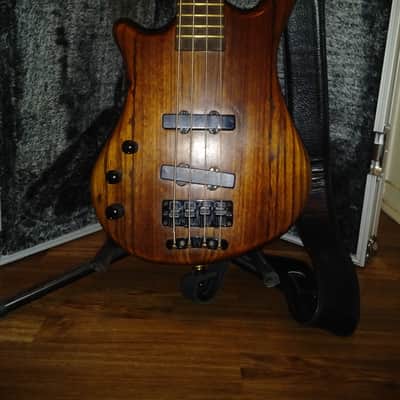 Warwick Pro Series Thumb BO 4-String Bass left handed walnut finish. image 2