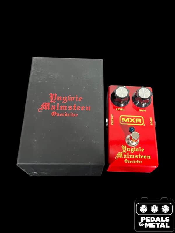 MXR YJM308 Yngwie Malmsteen Signature Overdrive 2024 - Present - Red - X17607 image 1