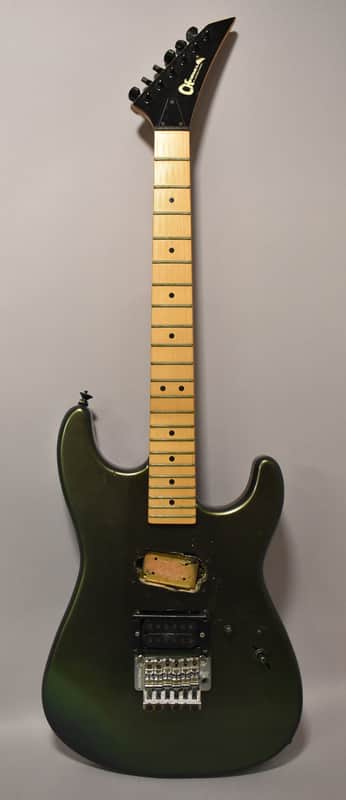 1980s Charvel By Jackson Model 2 MIJ Modified Project For Repair AS-IS w/Bag image 1