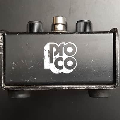 1980s - Vintage ProCo Small Box RAT 1988 - Black with White Lettering image 10