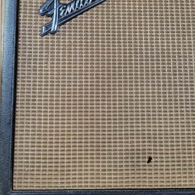 Fender Deluxe Reverb 1965 w/ Cover and Footswitch Serviced Very Good - Black image 9