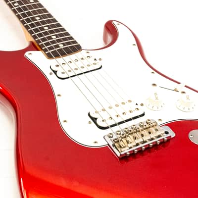 2002 Fender Japan ST-43HM Stratocaster HH Candy Apple Red MIJ w/ Manual image 13