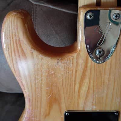 Fender Stratocaster 1979 Natural Finish American USA Vintage 70s Strat Guitar with Lindy Fralin pickups plus original Fender pickups image 13