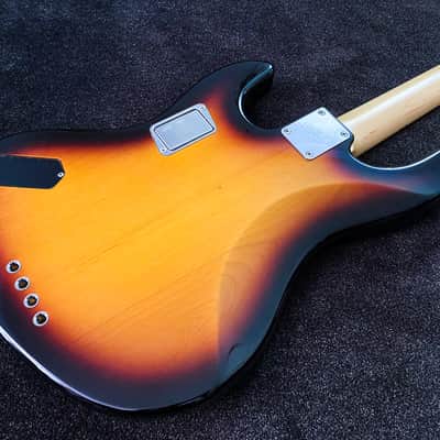 ESP Amaze-ALR 3-Tone Sunburst Jazz Bass - Sado Custom Shop - EXCELLENT condition + ESP gig bag image 13