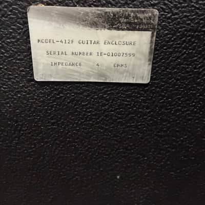 Peavey 412FC Flight Case 4x12" Guitar Speaker Cabinet 1980s - Black image 4