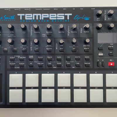 Dave Smith Instruments Tempest 6-Voice Drum Machine 2011 - 2018 - Black with Wood Sides image 2