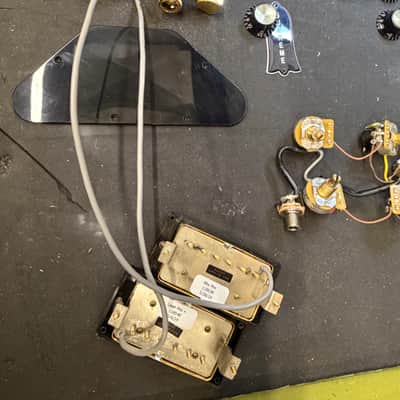 Gibson SG Supreme Pickups Hardware Wiring Set 2024 - Gold image 9