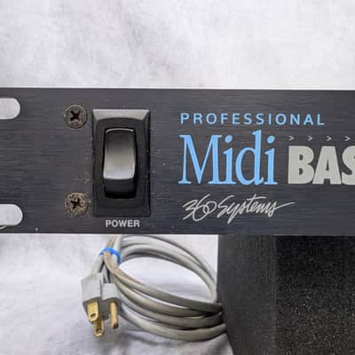 360 Systems MIDI Bass Professional Rack Unit imagen 2