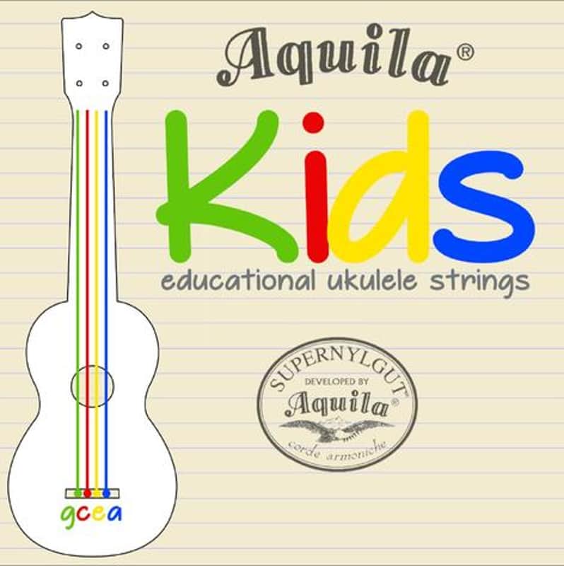 Aquila Kids Multi-Color Uke Strings image 1