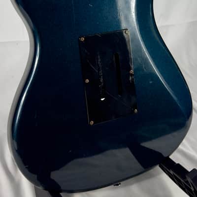 Yamaha SE312M Electric Guitar Body 1990’s - Cobalt Blue Sparkle image 11