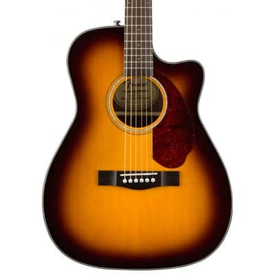 Guitarra Acustica Fender CC-140SCE Concert Sunburst Con Estuche image 1