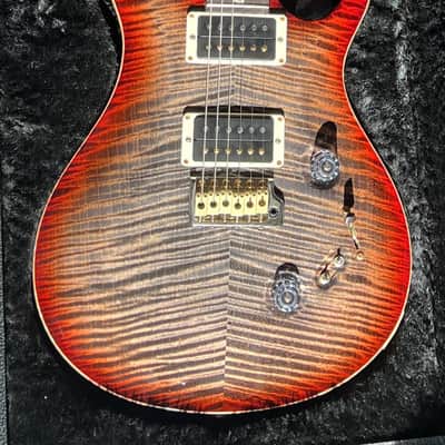 PRS Custom 24-08 10-Top 2017 - 2024 - Charcoal Cherry Burst image 4