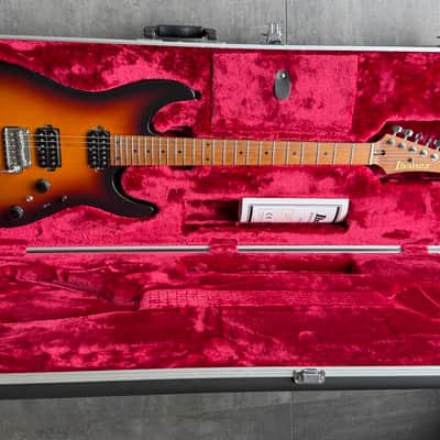 Ibanez AZ2402-TFF Prestige - Tri-Fade Burst Flat image 1
